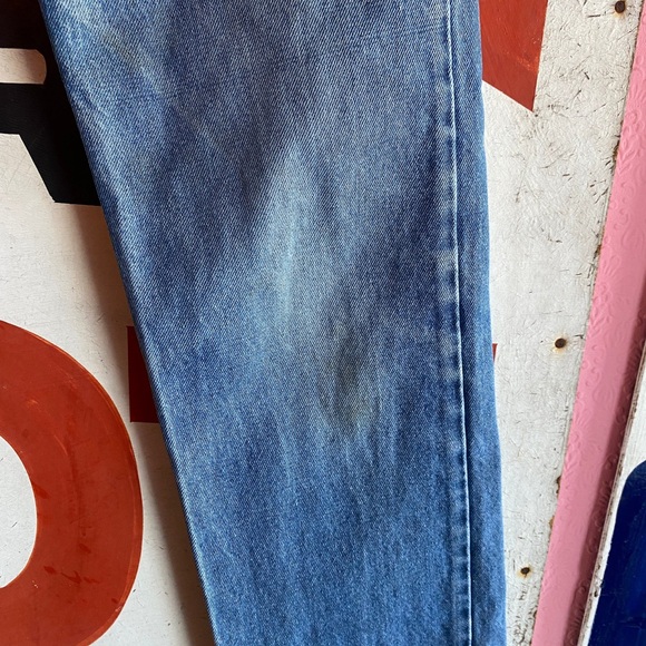 1970s Big E Levi's 505 Made in the USA Jeans 27" x 31" - Picture 2 of 8
